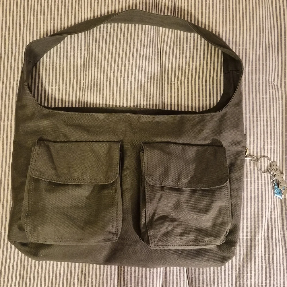 American Eagle Olive Green Shoulder Bag - Picture 7 of 7